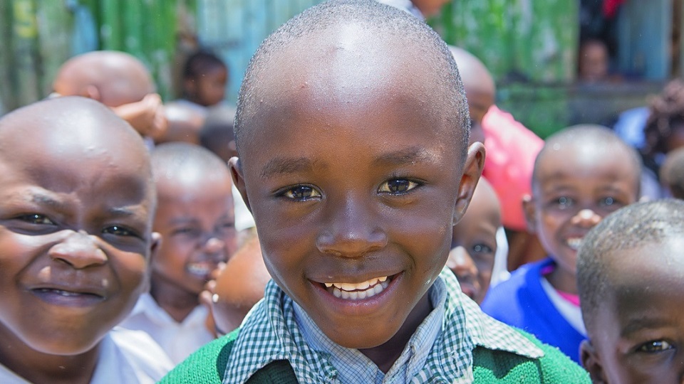 a pupil at Excel and living in the Nairobi slum home some of the world's extreme poor