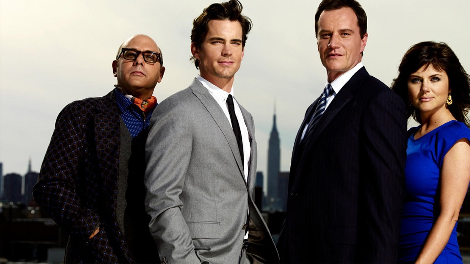 Neal Caffrey, a convicted conman, works with the FBI under the guidance of agent Peter Burke, to solve crimes